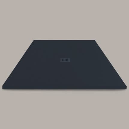 Receveur en pierre carré extra plat