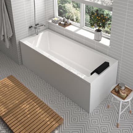 Tablier frontal pour baignoire Vertice 150 à 190 cm