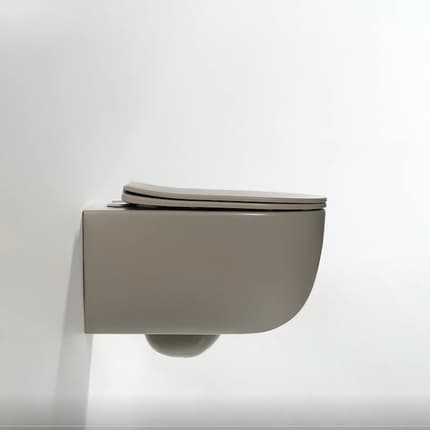 Pack WC suspendu O-Flush beige Argillae