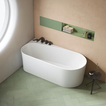 Baignoire d'angle Obliq 170 cm 