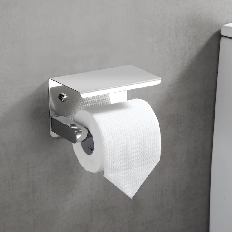 Dérouleur papier avec tablette chrome