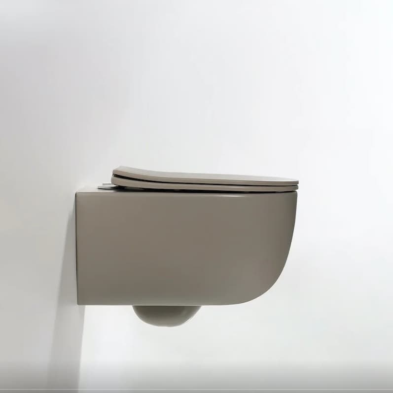 Pack WC suspendu O-Flush beige Argillae