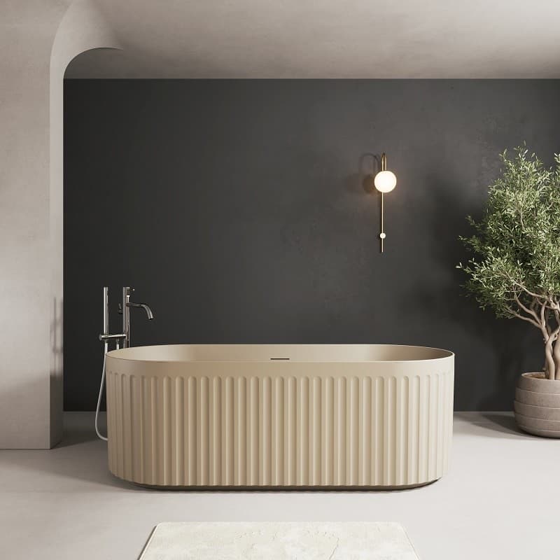 Baignoire îlot Look argilae 170 cm