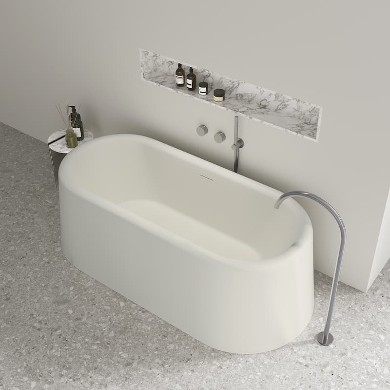 Baignoire Perla blanc écru 180 cm 