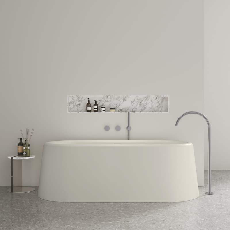Baignoire Perla blanc écru 180 cm 