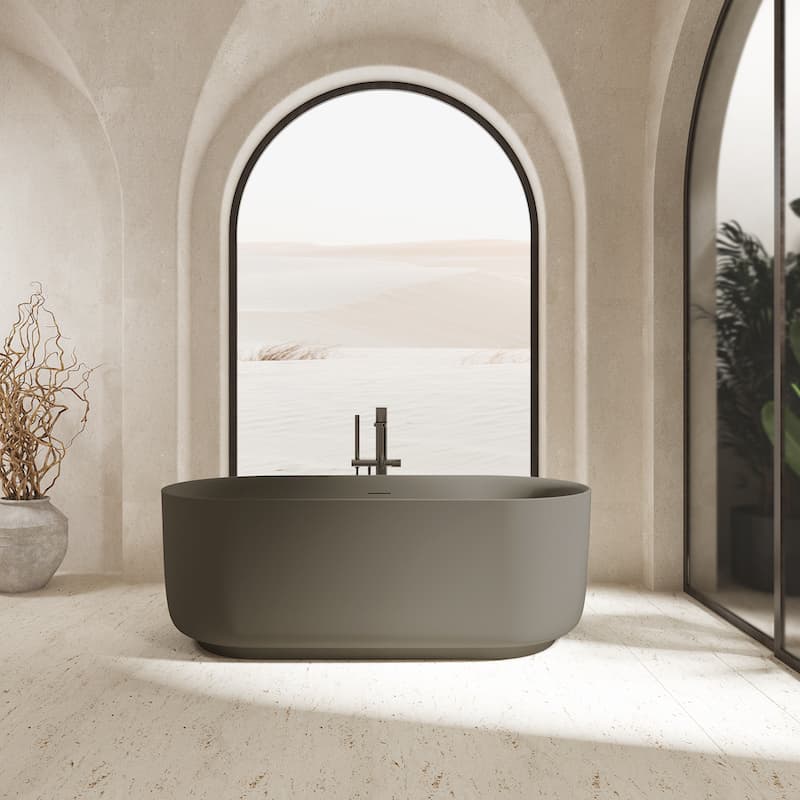 Baignoire ilot Terraé mat 170 cm 