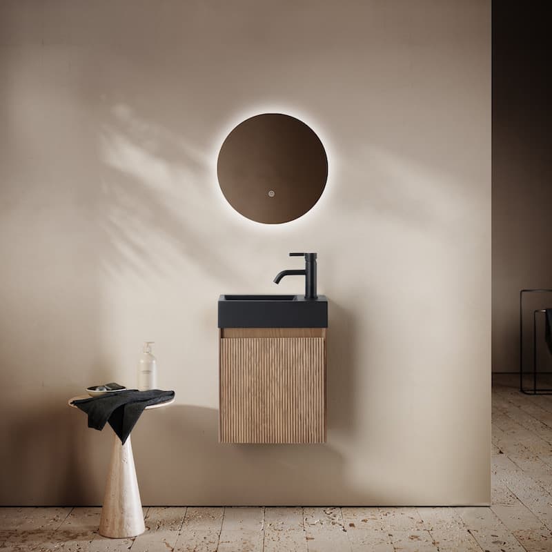 Miroir rond Led Moon 40 cm 