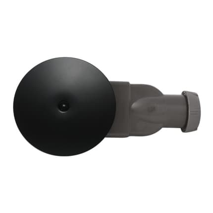 Bonde de douche Noire Slim