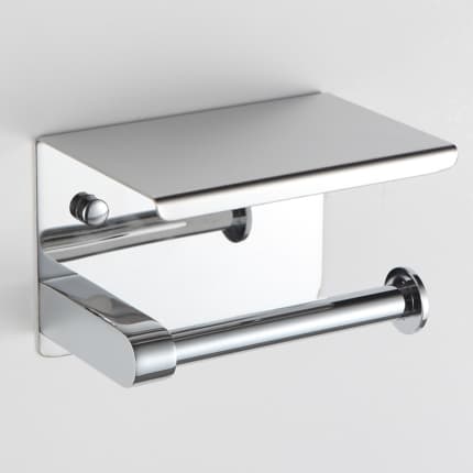 Dérouleur papier avec tablette chrome