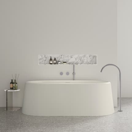 Baignoire Perla blanc écru 180 cm