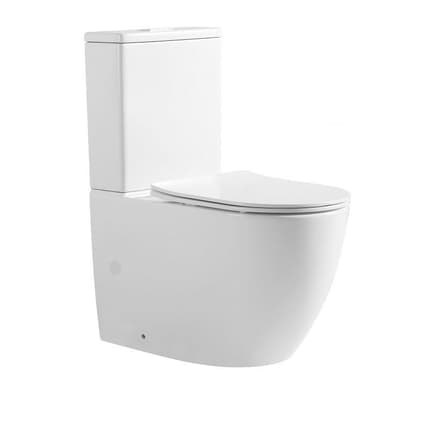 WC à poser Rimless Shine blanc mat