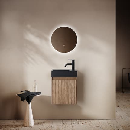 Miroir rond Led Moon 40 cm